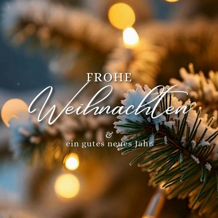 Wir wünschen euch wunderschöne Feiertage, viel Erholung und einen großartigen Start ins neue Jahr! ✨🎄🎆
...